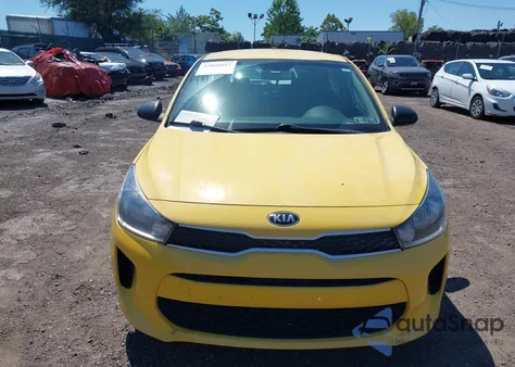 2018 Kia Rio Lx z USA, uszkodzony, nr VIN 3KPA25AB8JE074660